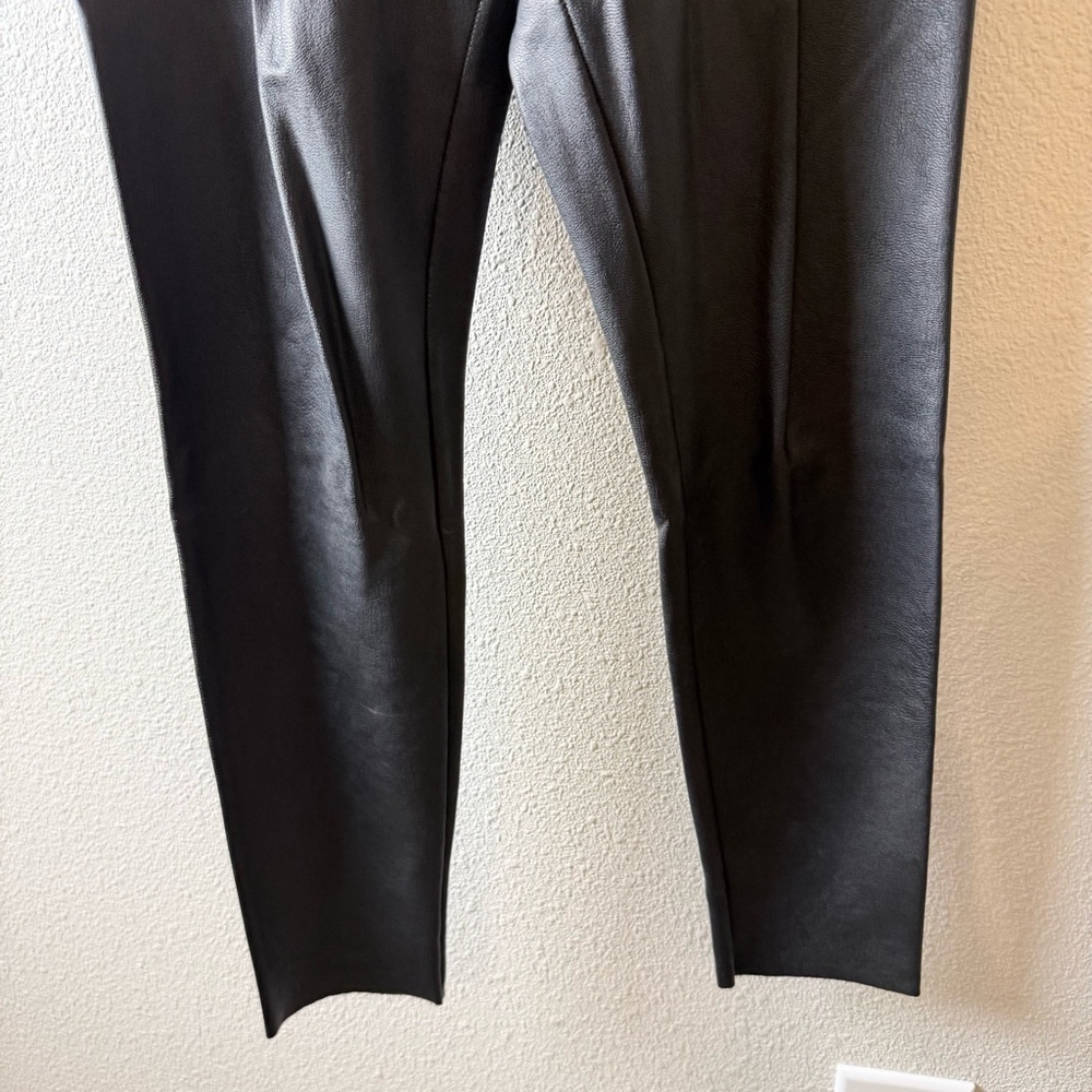 Commando Perfect Control Faux Leather Legging Pants Black Women’s Medium Casual - Picture 5 of 10